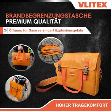 Brandbegrenzungstasche für Laptops
