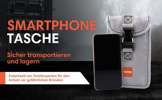 Brandbegrenzungstasche Smartphone