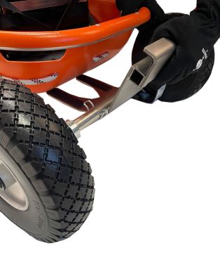 ultraGEAR MOBILE Edelstahlfahrwerk für Korbtrage