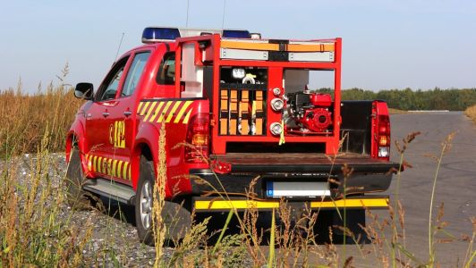 IBC-Feuerwehr 500 Liter, 230bar PickUp Version 