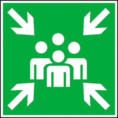 Sammelstelle Nicht Selbstleuchtend (Für Den Aussenbereich)