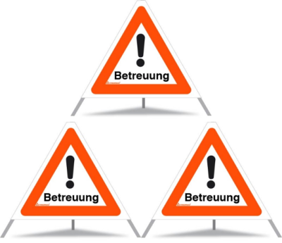 Triopan Faltsignal Betreuung