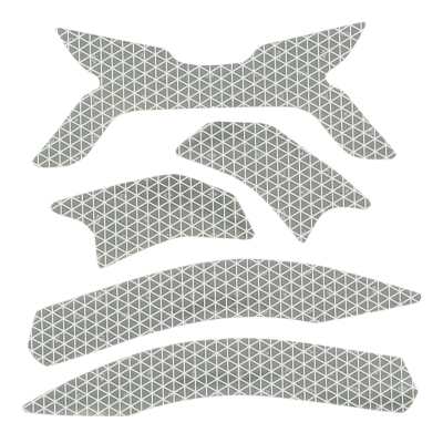 Autocollant Prisma gris