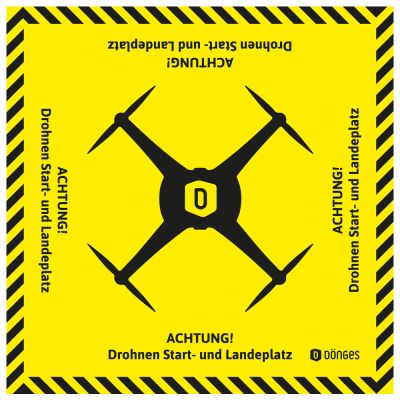 Plane Drohnen Landeplatz
