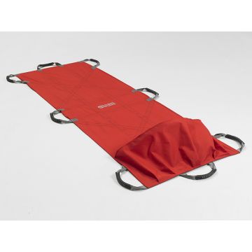 Drap de sauvetage et de transport RTPF, avec housse pour pieds