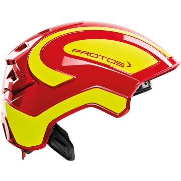 Pfanner Protos Integral Climber Schutzhelm (rot/gelb)
