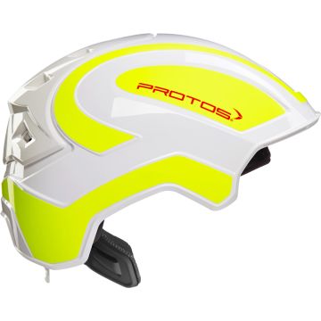 Casque de protection Pfanner Protos Integral Climber (blanc/jaune)