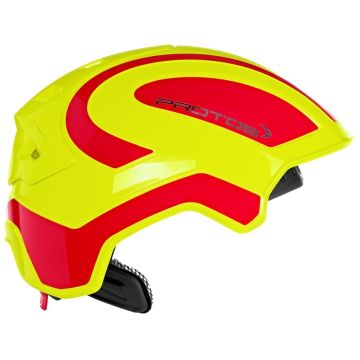 Casque de protection Pfanner Protos Integral Climber (jaune/rouge)