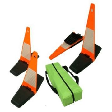 Set de 4 cônes Quick avec sac