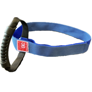Support pour tuyau BE, 100 cm, bleu