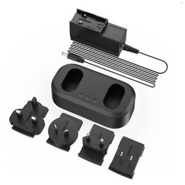 Chargeur pour 2 accus F120