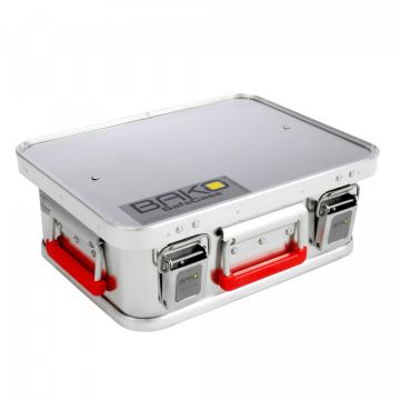 SafeCase Aluminiumtransportkiste mit Deckel nach DIN 14880, leer