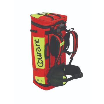 Sac Courant Cross Pro 60L Red/Yellow