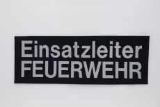 Rückenbeschriftung zweizeilig positiv