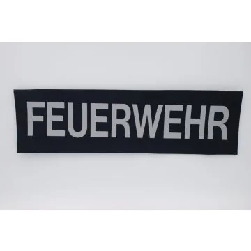 Rückenbeschriftung einzeilig positiv