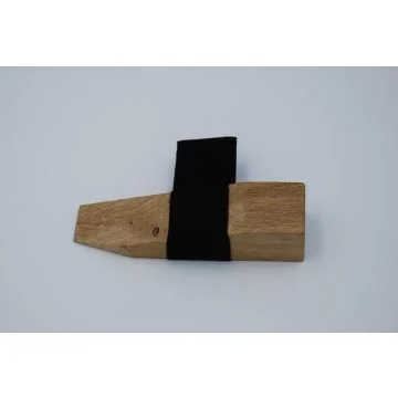 Hartholzkeil / Gummiband zu Hooligan-Tool