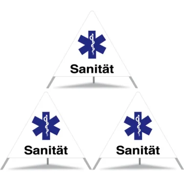 Triopan Faltsignal Sanität «Symbol STAR OF LIFE»