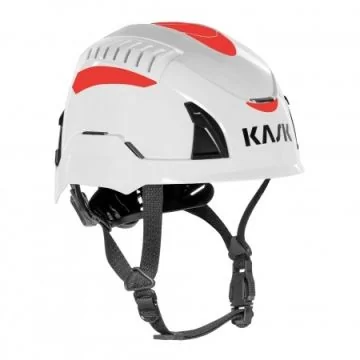 Schutzhelm QUANTUM CABRIO (weiss/rot)