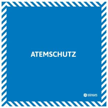 Plane Atemschutz, 200 x 200 cm