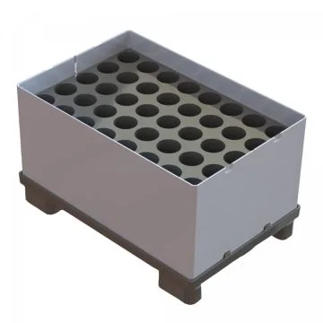 Caisse pour bouteilles respiratoires