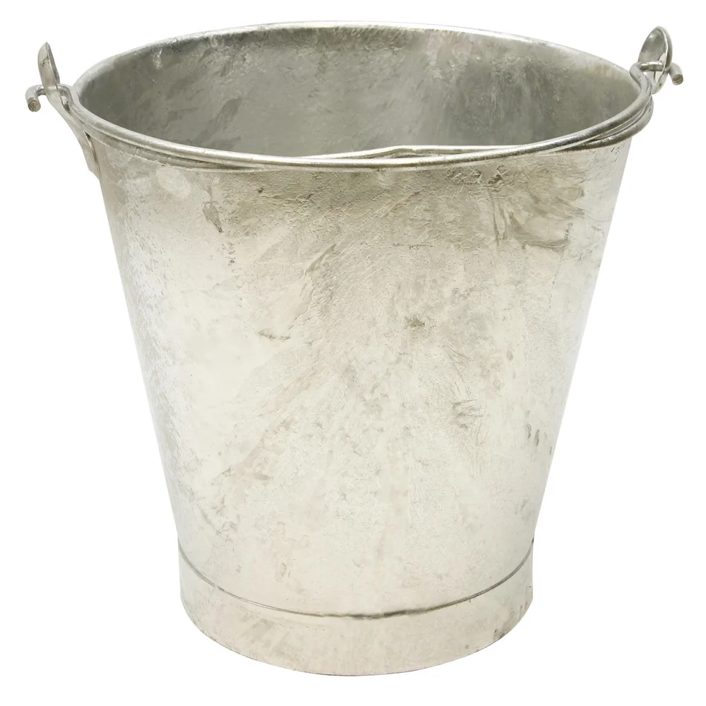 Vielzweckeimer, abgeflacht