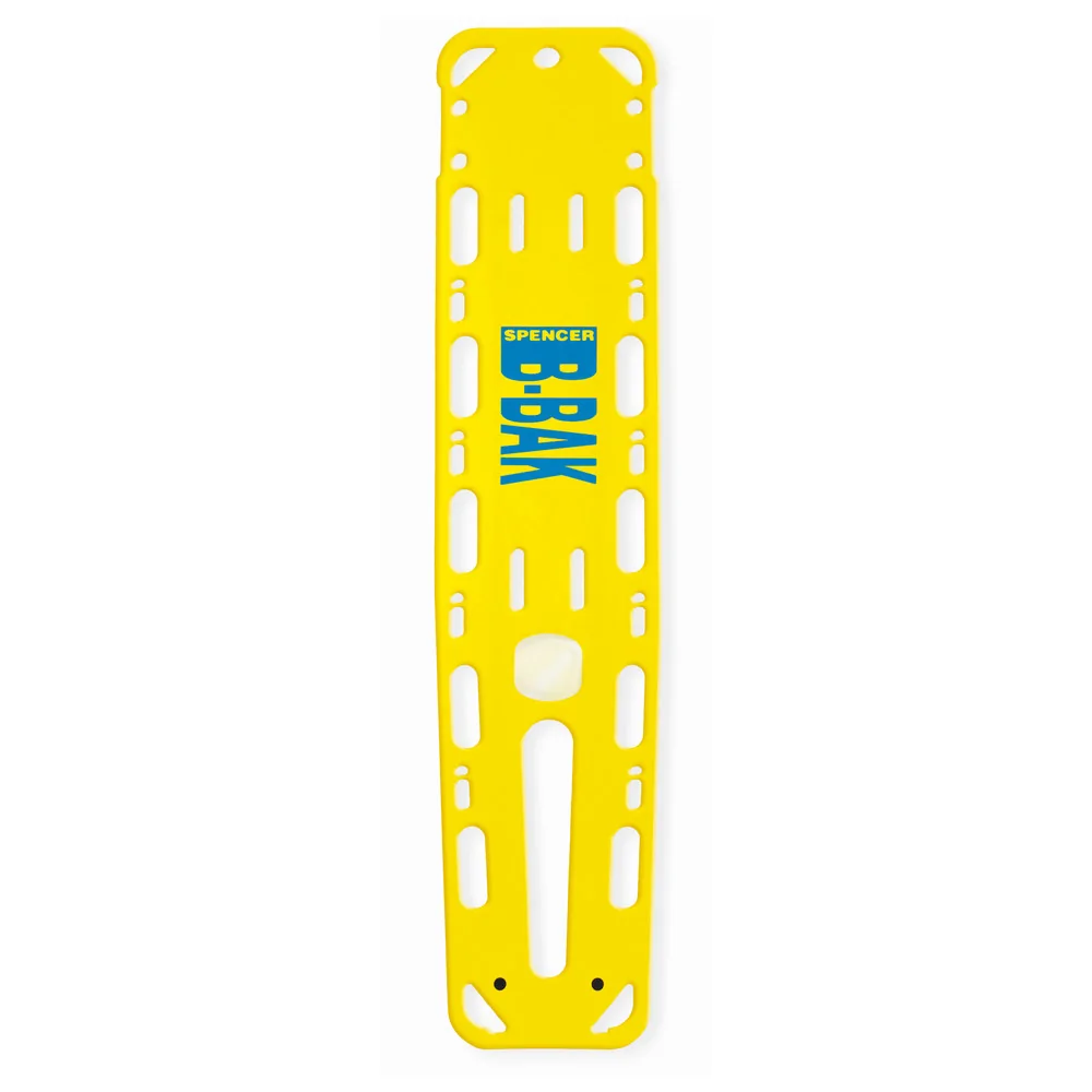 03.82442 Spineboard Spencer B-Bak avec pinces, jaune
