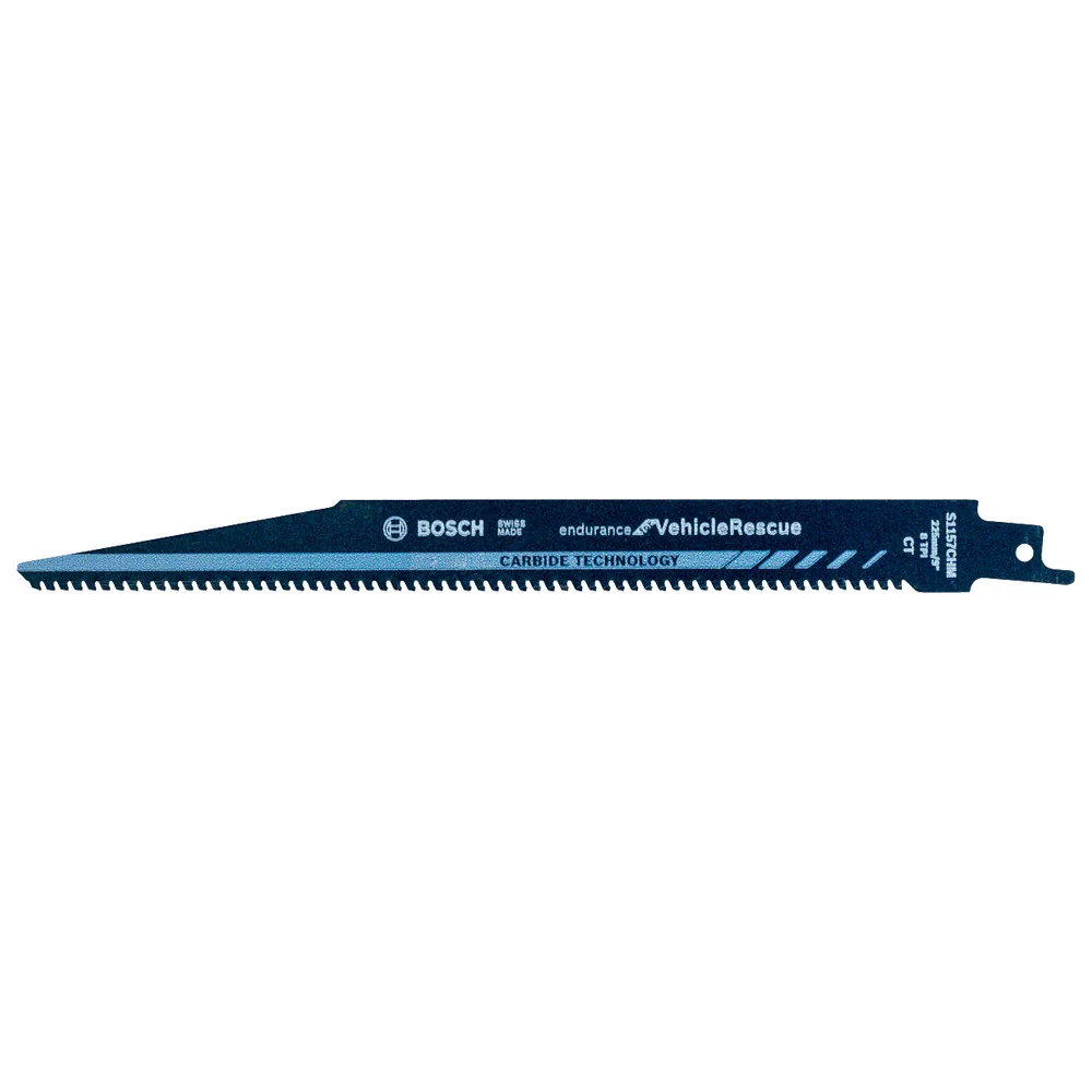 Set de 10 lames pour scies sabres Bosch Vehicle Rescue, 225 mm
