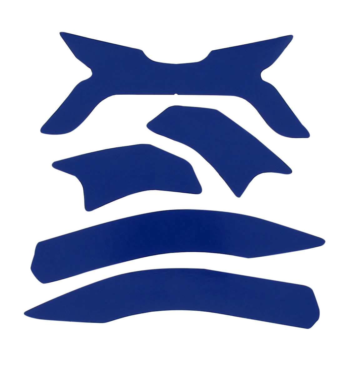 Aufkleber blau