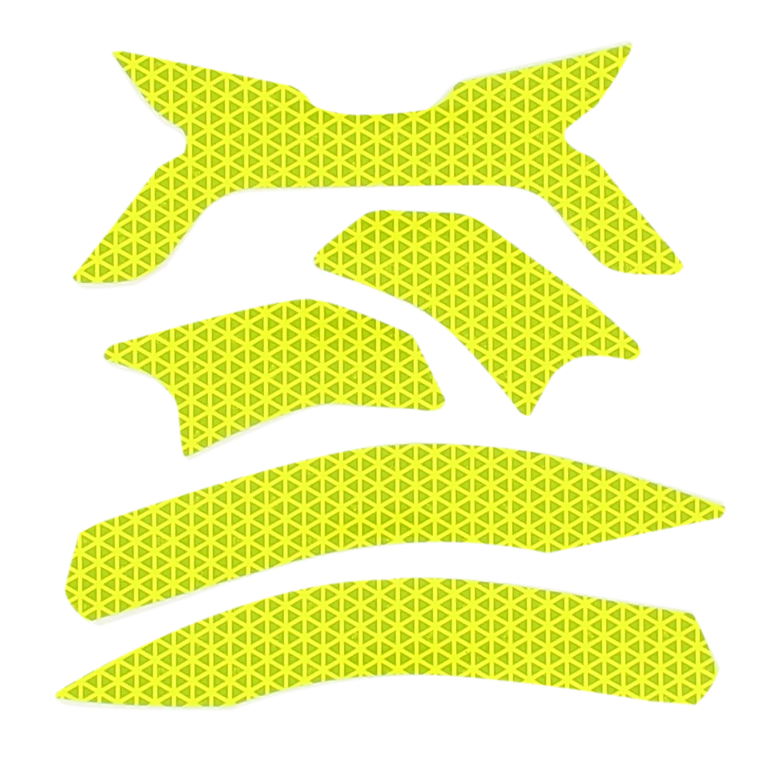 Aufkleber Prisma gelb