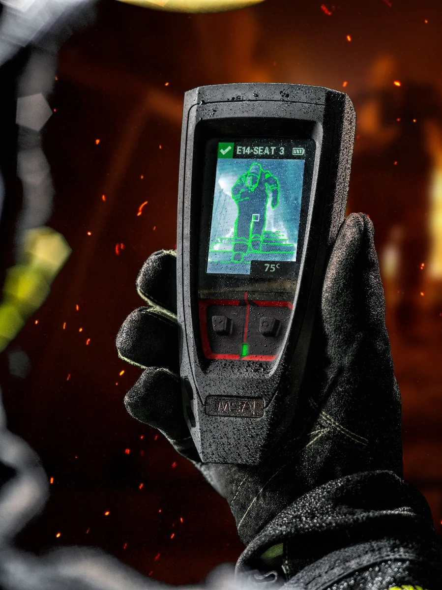 Caméra thermique MSA LUNAR, fonction recherche et sauvetage