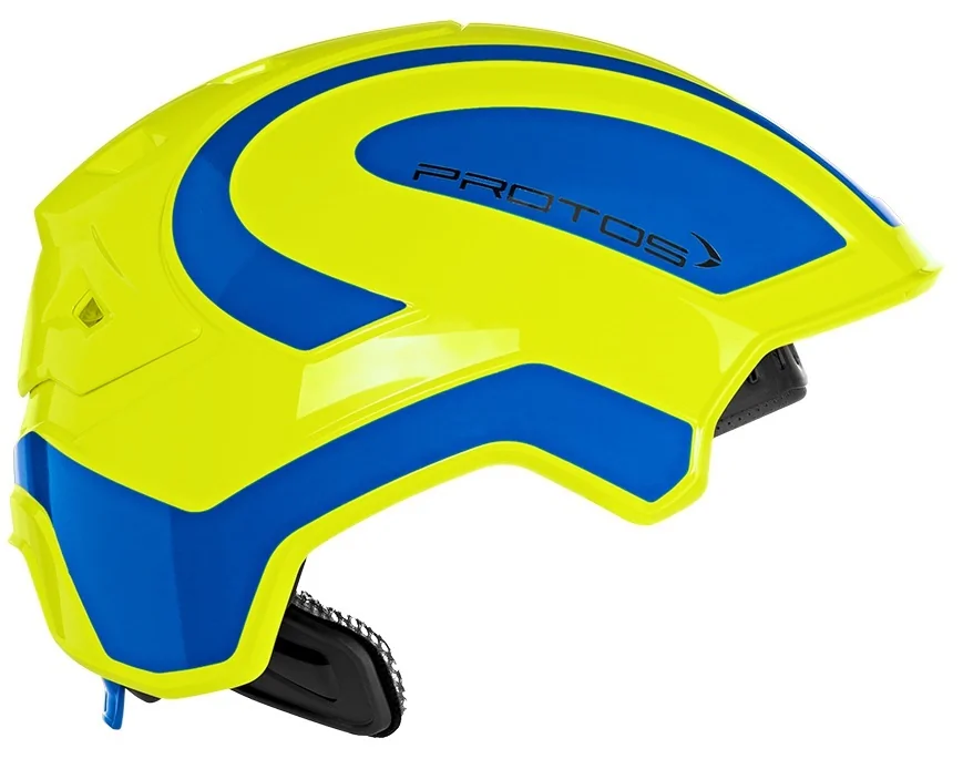 Pfanner Protos Integral Climber Schutzhelm (gelb/blau)