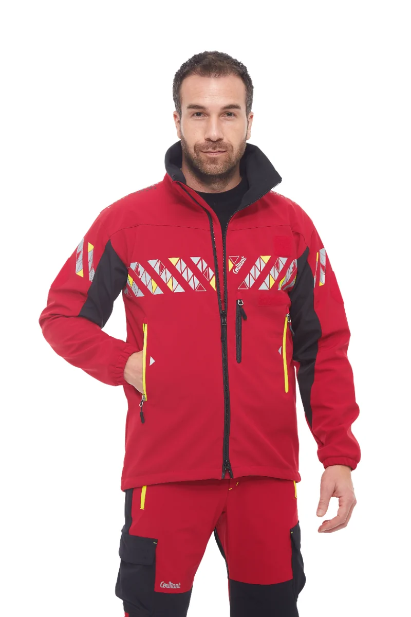 Softshelljacke Courant ARK (rot)