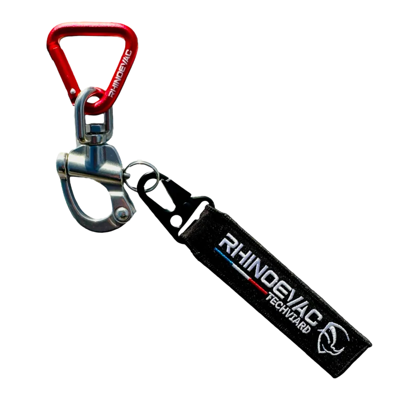 Mousqueton Speed OPS large, rouge