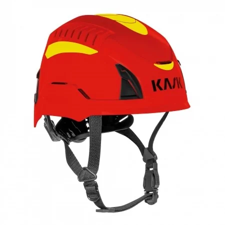 Schutzhelm QUANTUM CABRIO (rot/gelb)