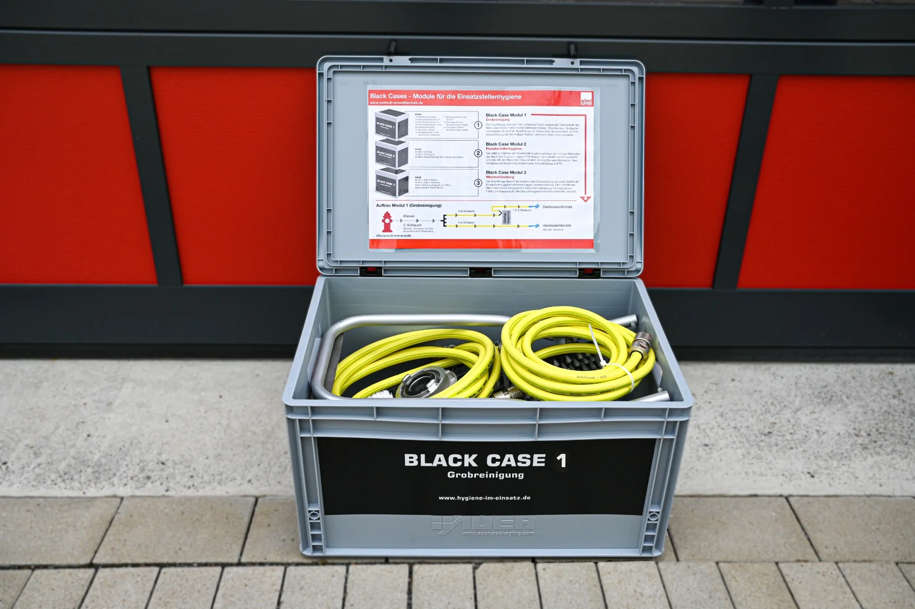 Black Case Module 1 - Lave-bottes nettoyage grossier