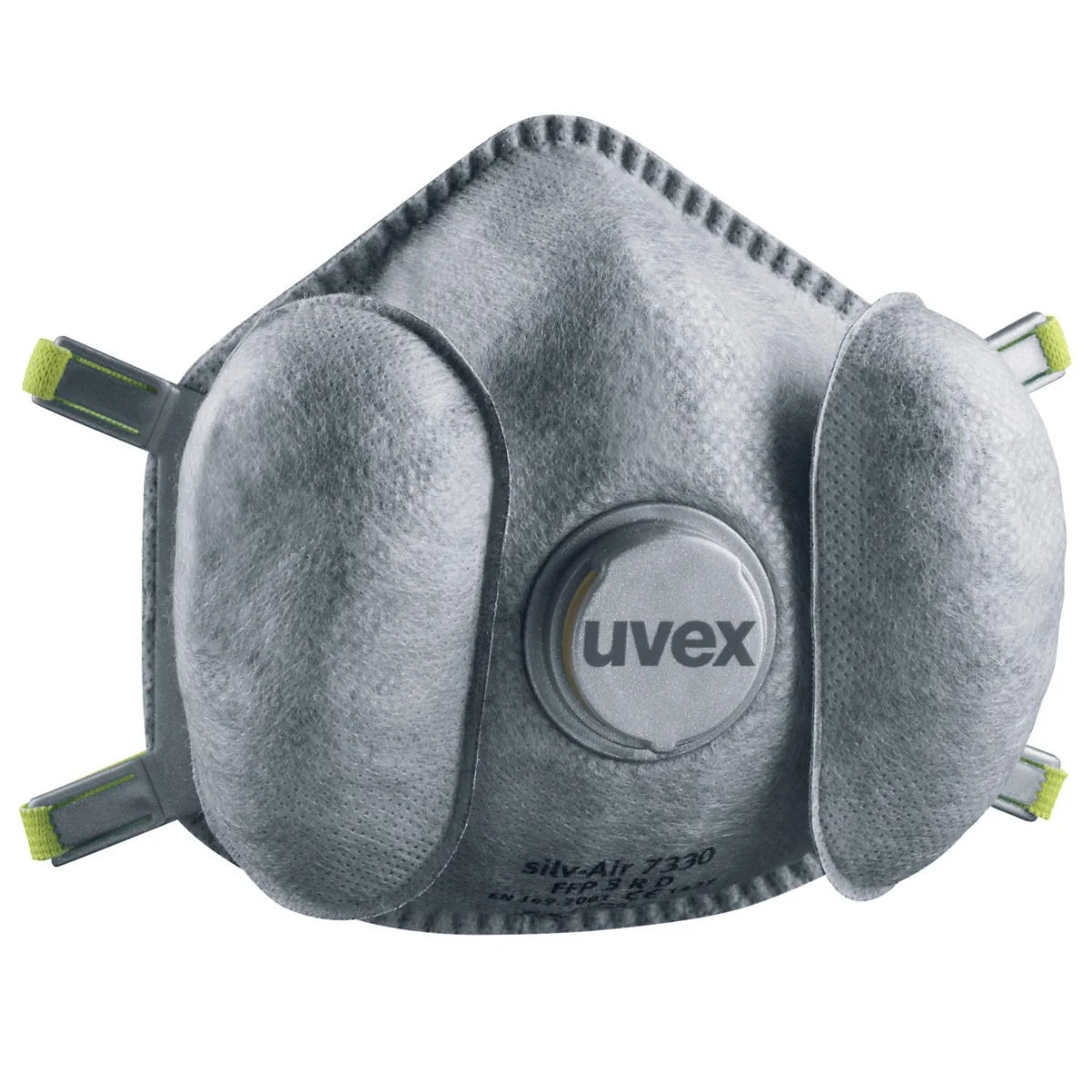 uvex silv-Air exccel 7330 Atemschutzmaske FFP3 (3 Stück)