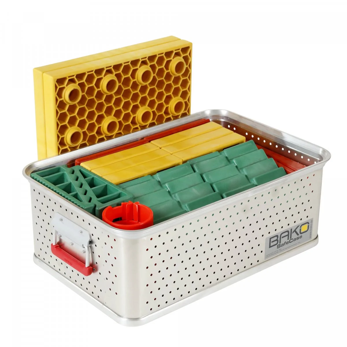 Multibox set 2, matériel de soutènement pour sapeurs-pompiers, dans coffret SafeCase