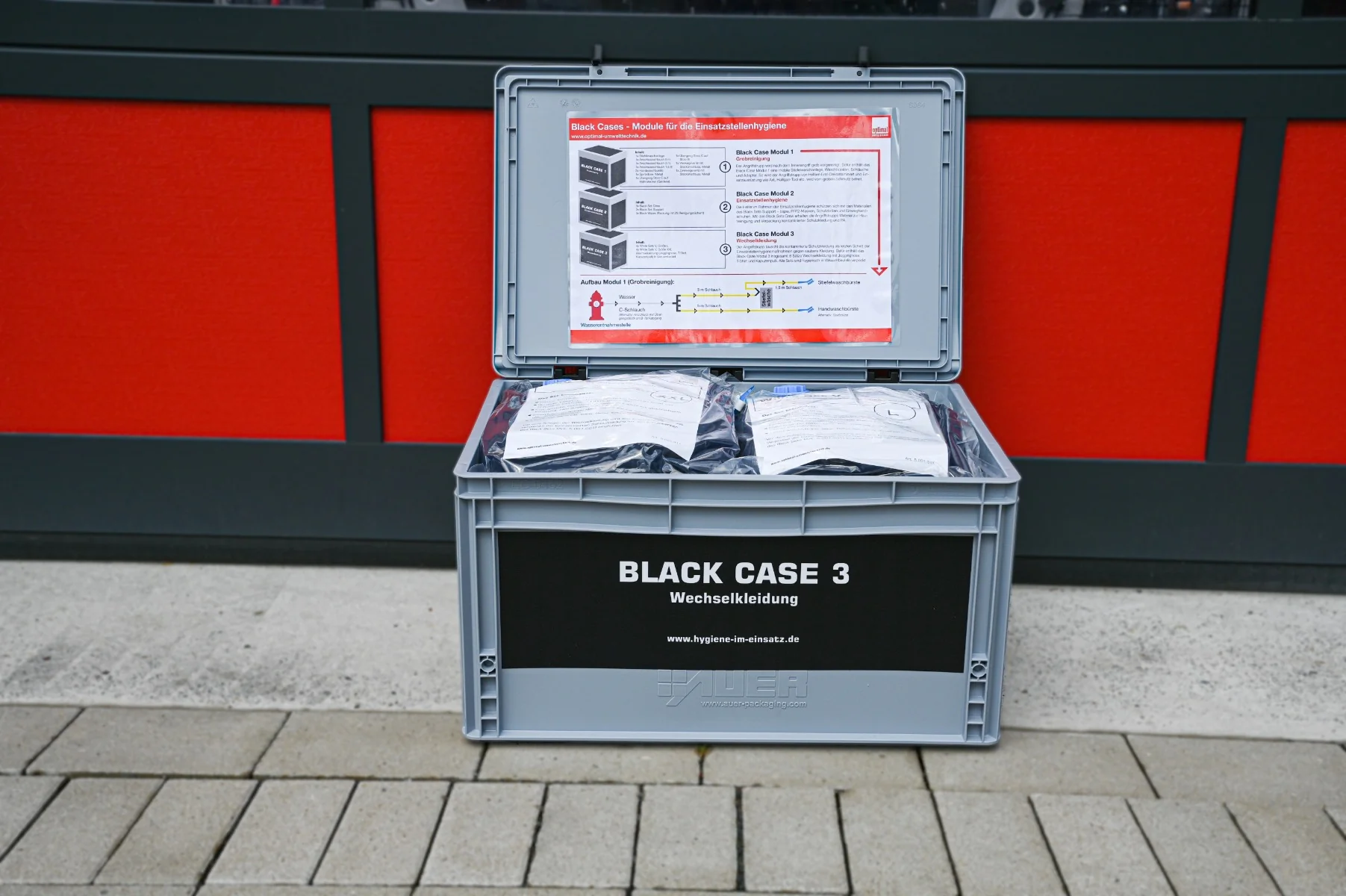 Black Case Module 3 - Vêtements de rechange