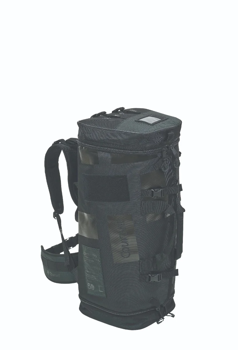 Sac Courant Cross Pro 60L Full Black Tactical